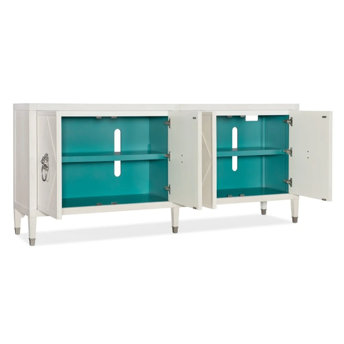 Melange Leo Four Door Credenza Dining Storage Dining Storage 7