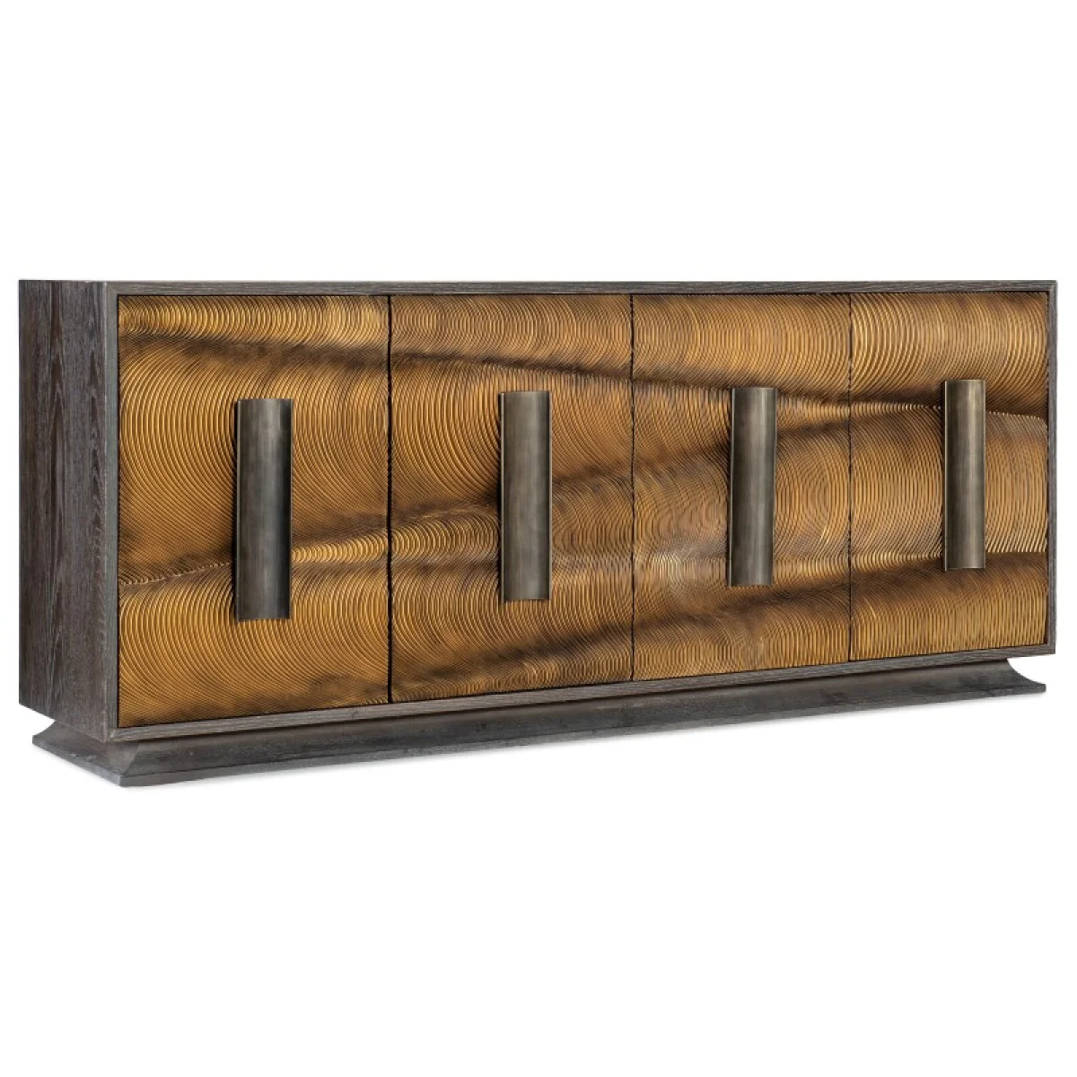 Melange Swaley Four Door Credenza Accent Furniture Accent Furniture 4