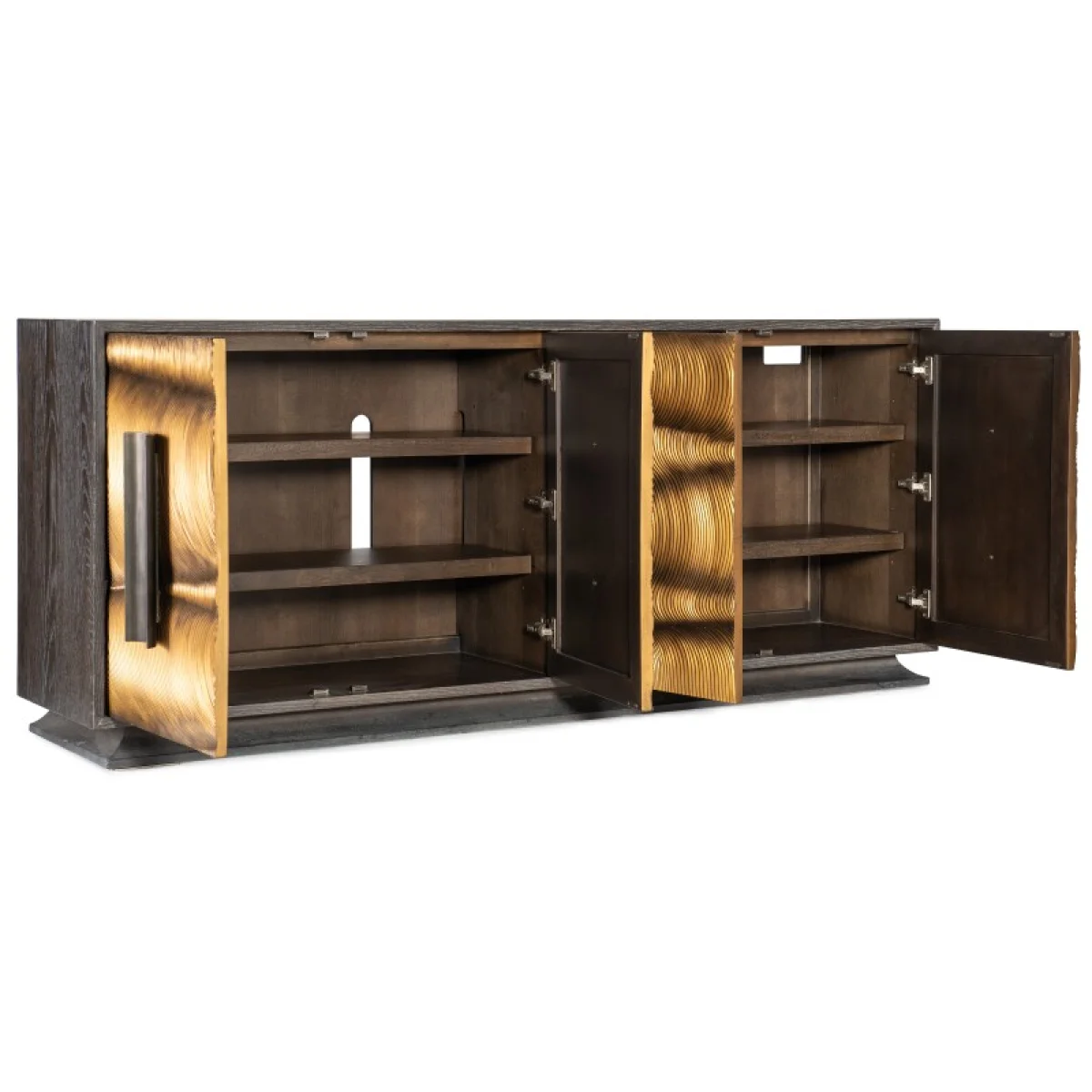 Melange Swaley Four Door Credenza Accent Furniture Accent Furniture 7