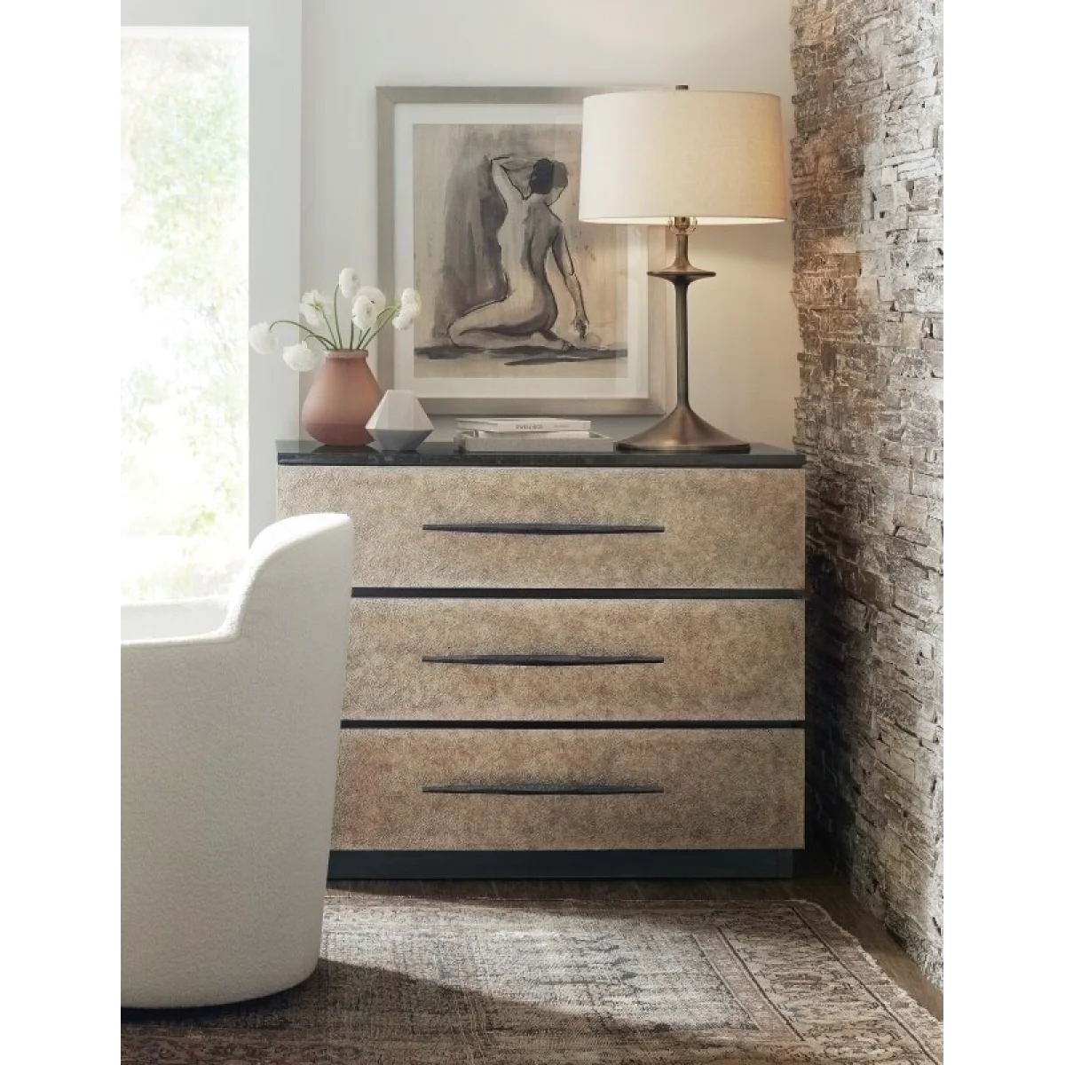 Melange Stacked Chest Accent Furniture Accent Furniture 9
