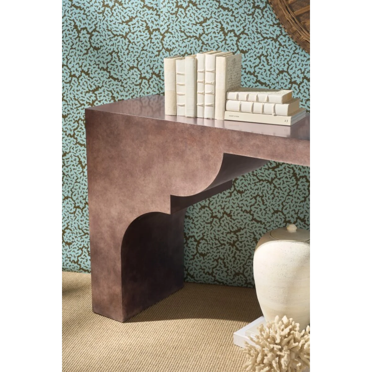 Melange Taj Console Console Tables Brown 8