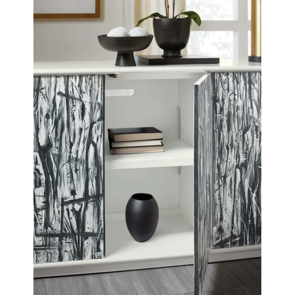 Melange Graffitio Credenza Accent Furniture Accent Furniture 9