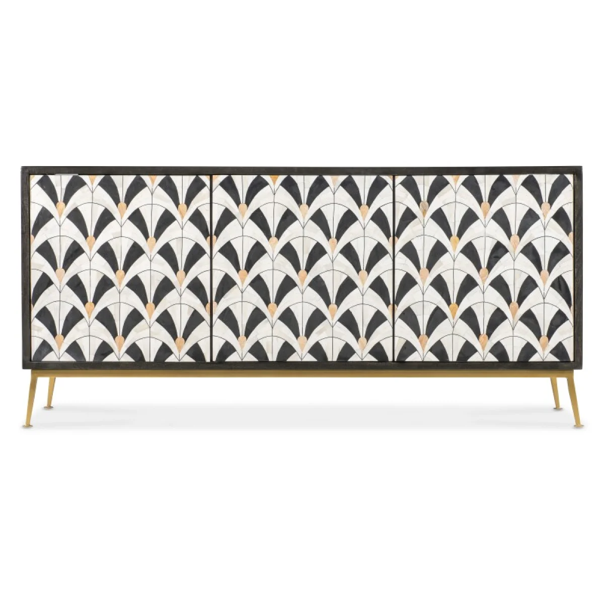 Melange Renee Credenza Accent Furniture Accent Furniture 7