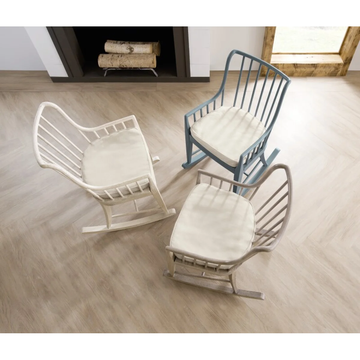 Serenity Moorings Rocking Chair Chairs Beige 9
