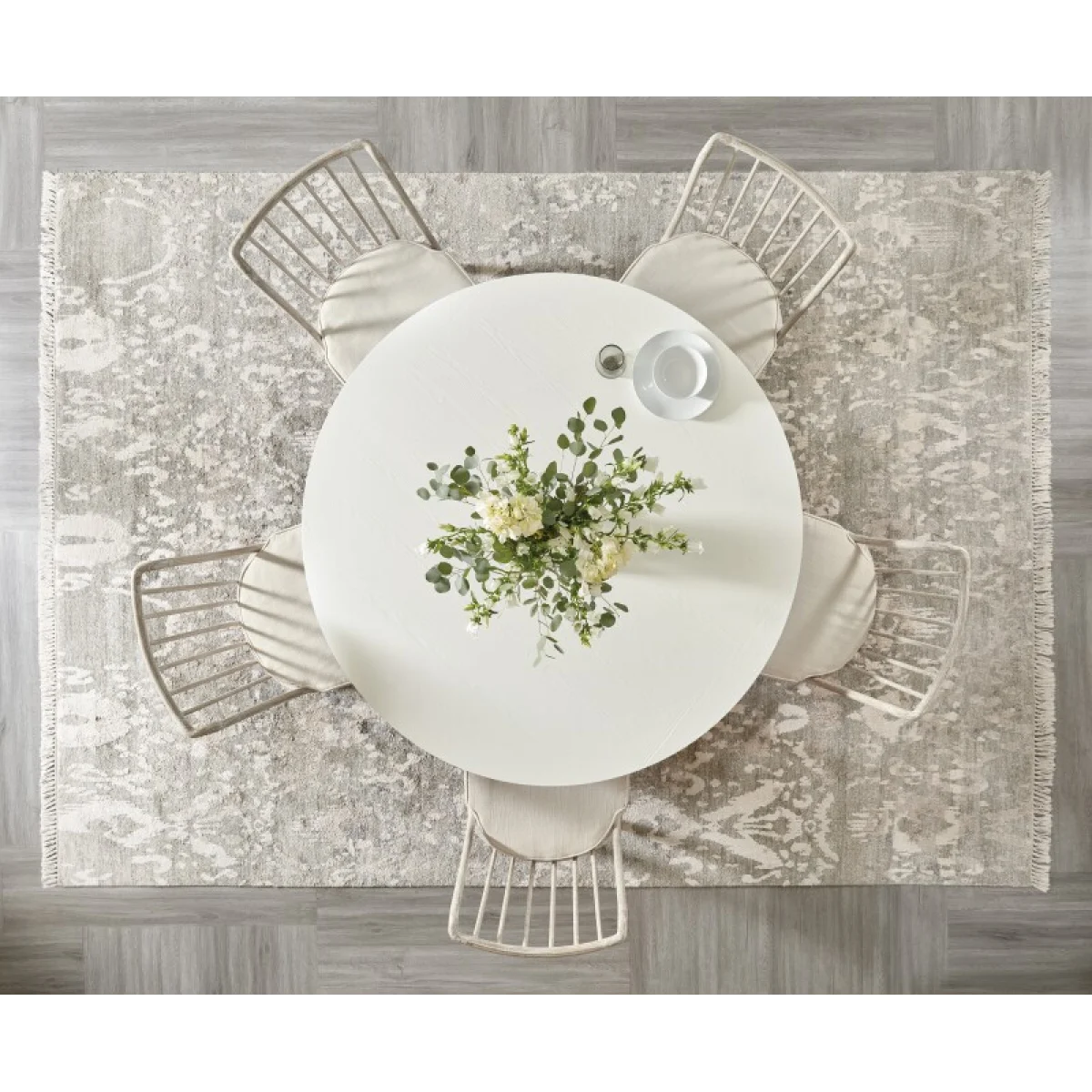 Serenity Laguna Round Dining Table Dining Tables Cream 8