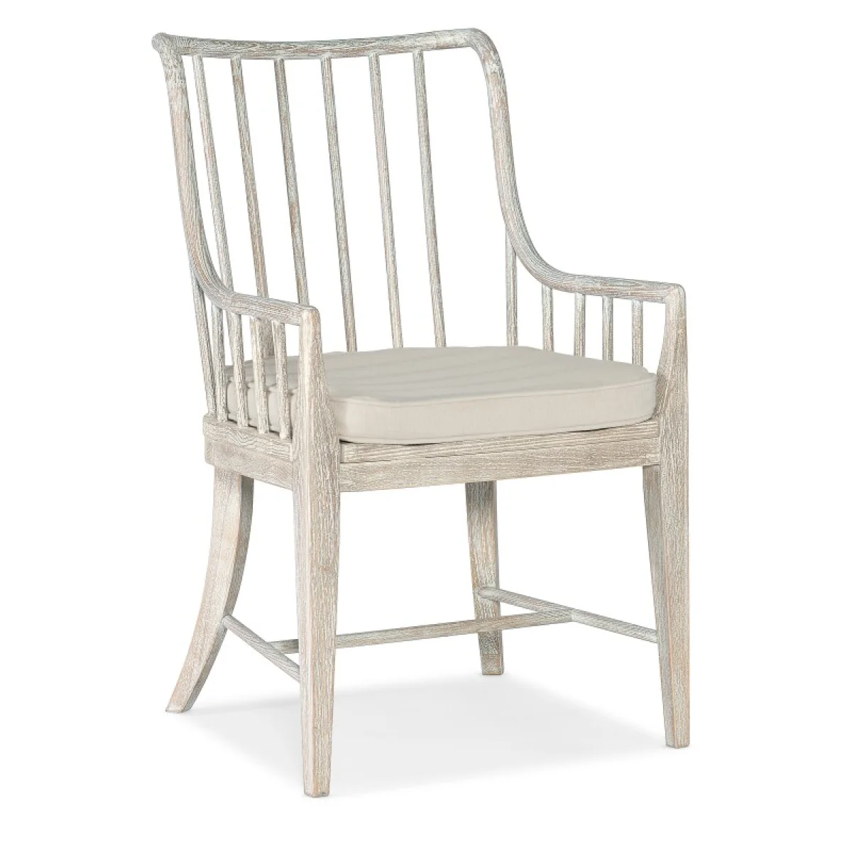 Serenity Bimini Spindle Arm Chair- Chairs & Benches Beige 4