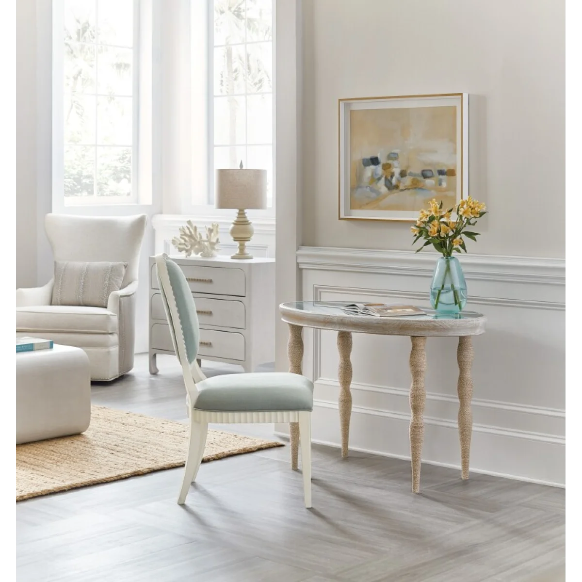 Serenity Martinique Side Chair- Chairs & Benches blue 9