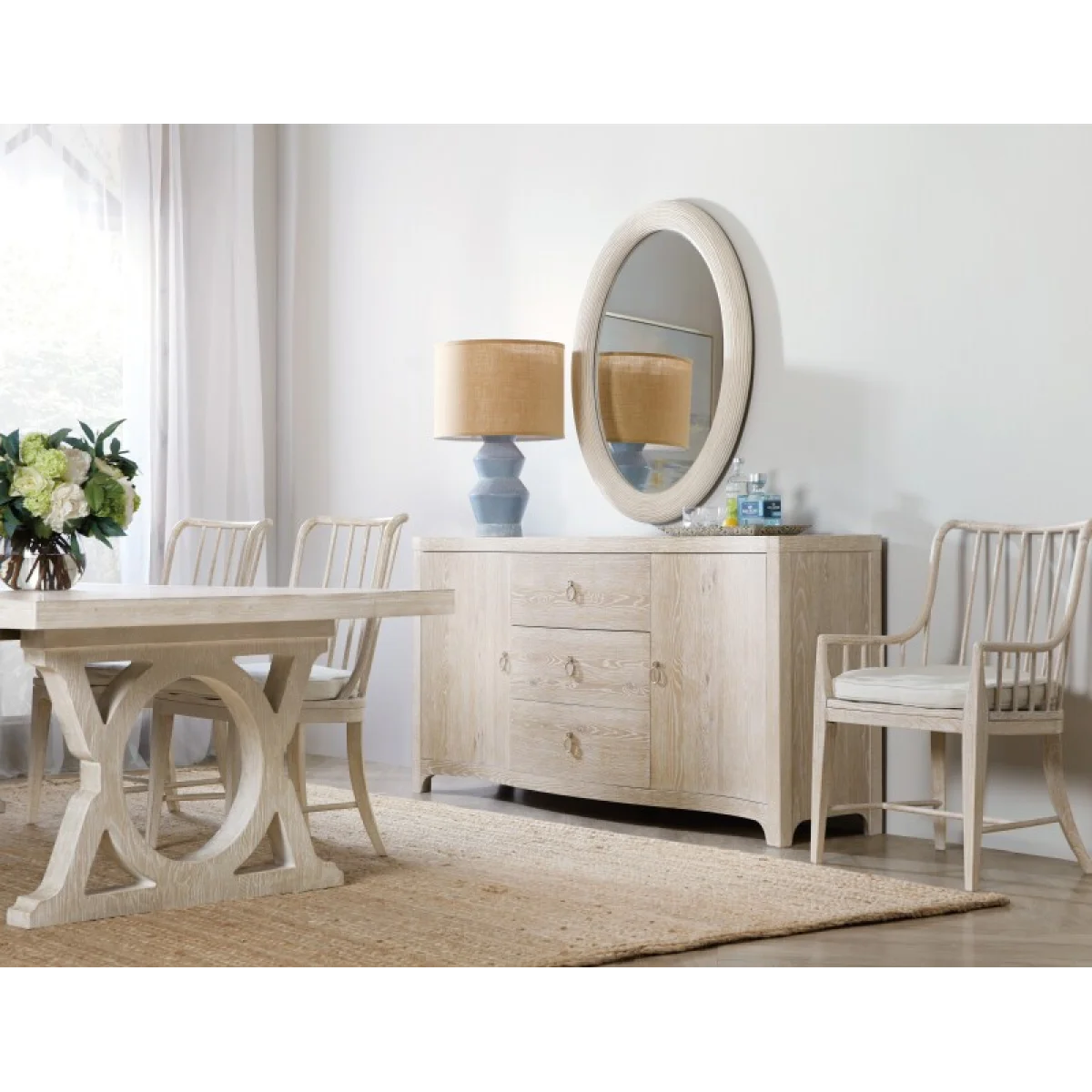 Serenity Tobago Buffet Dining Storage Brown 9