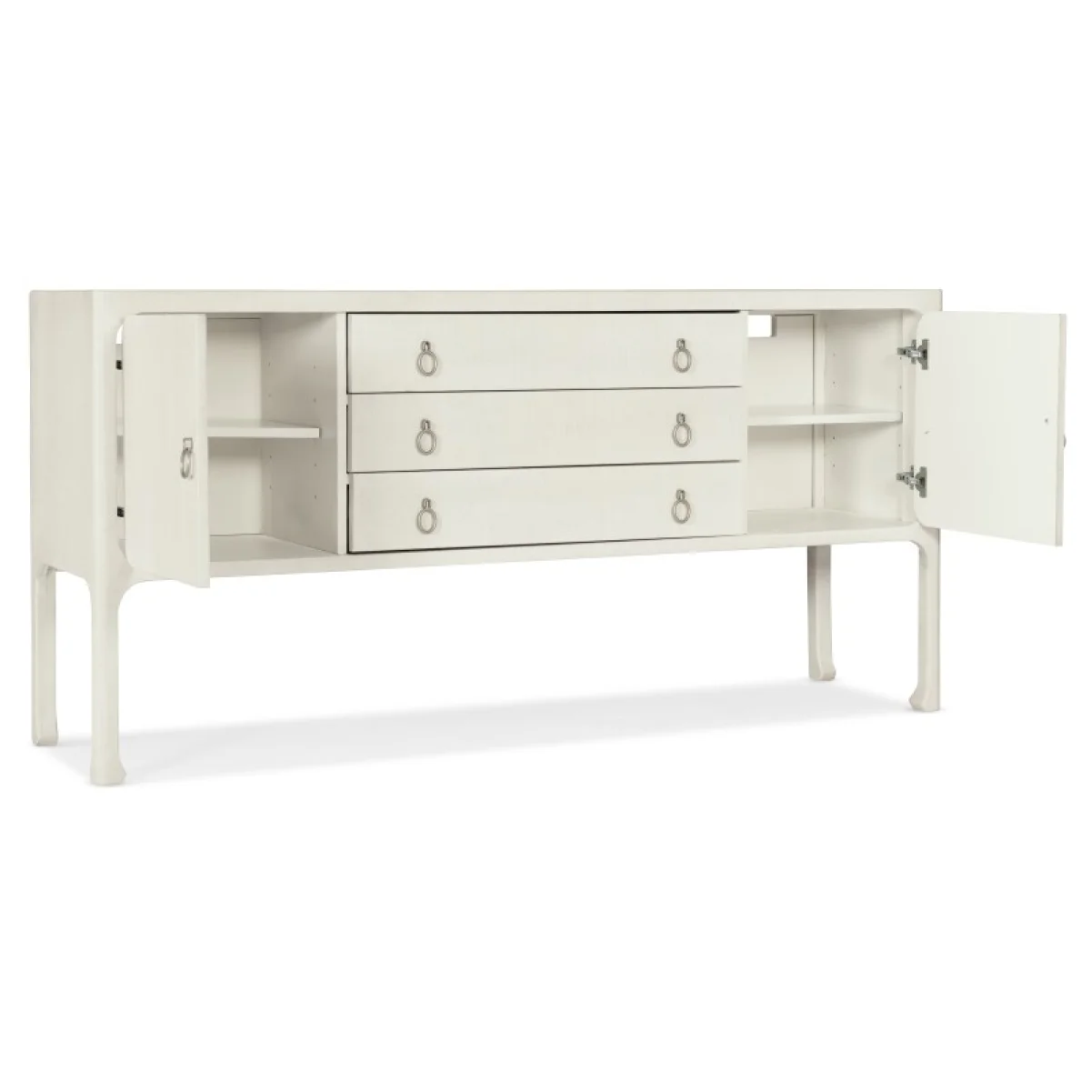 Serenity Cove Shore Server Dining Storage Cream 6