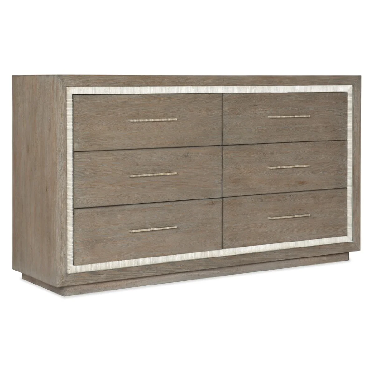 Serenity Mainstay Six Drawer Dresser Dressers Brown 4