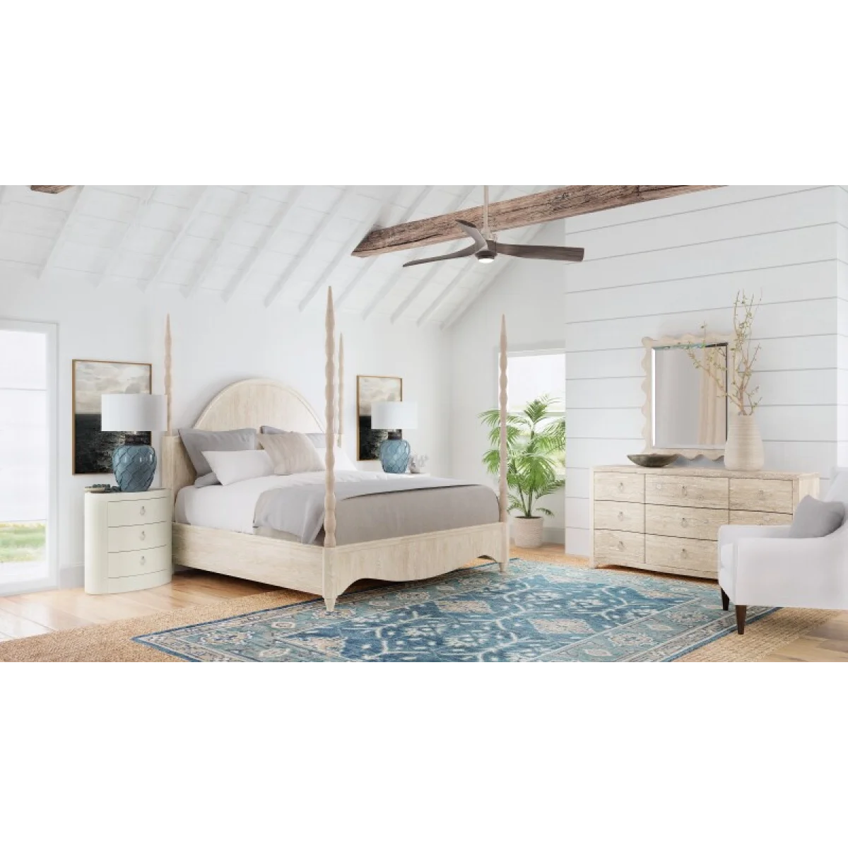 Serenity Jetty King Poster Bed Beds Beds 7