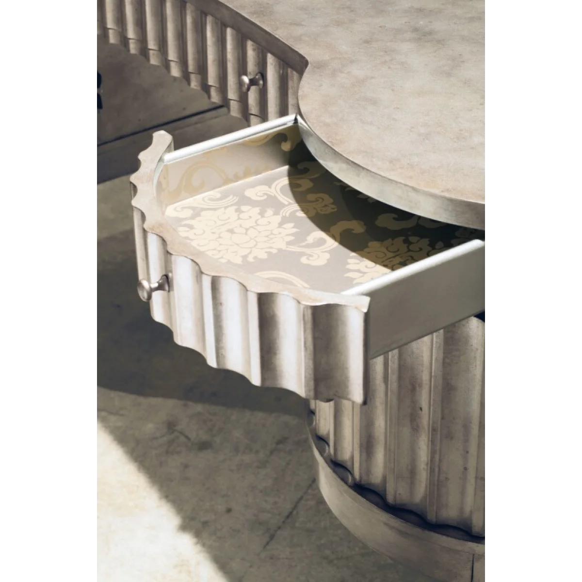 Melange Fluted Kidney Desk Desks Desks 8