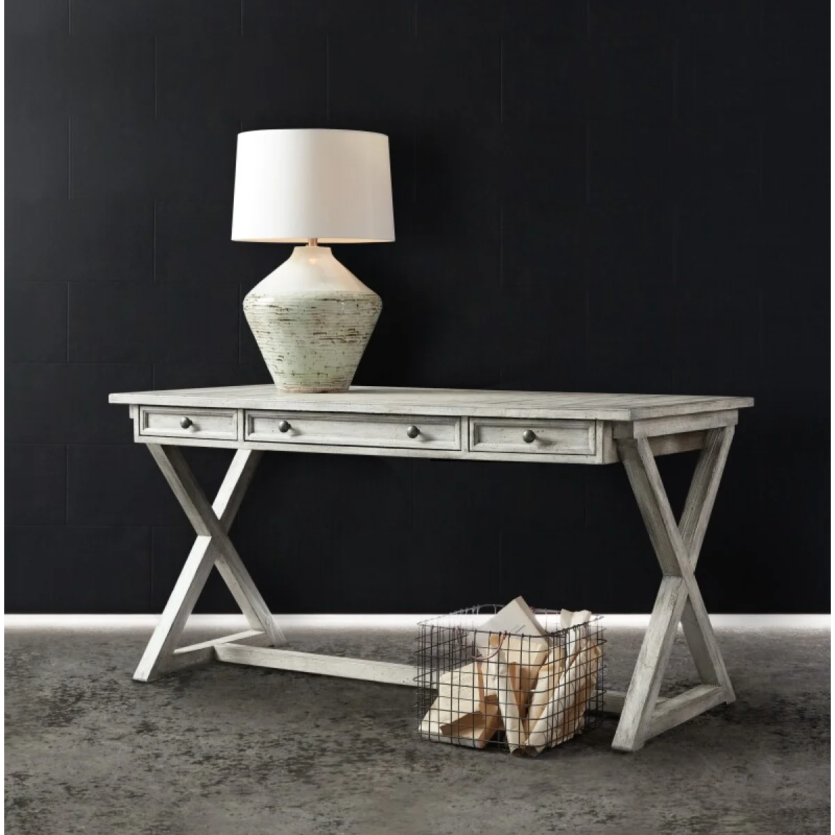 Melange Dixon Writing Desk Desks Desks 8