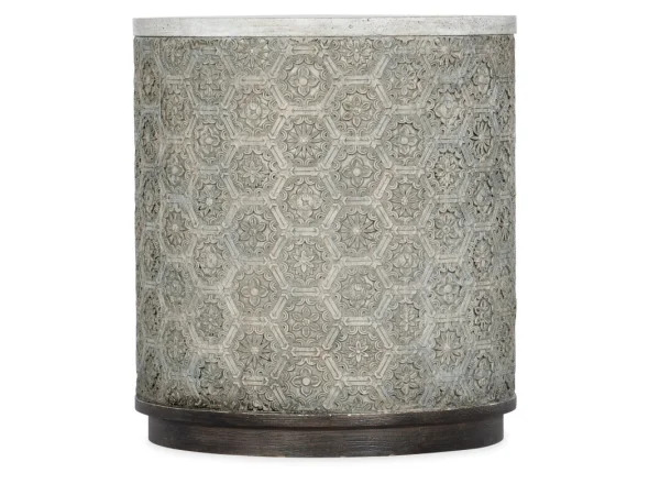 Melange Greystone Round End Table End tables End Tables