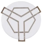 Melange Grove Round End Table End tables End Tables 10