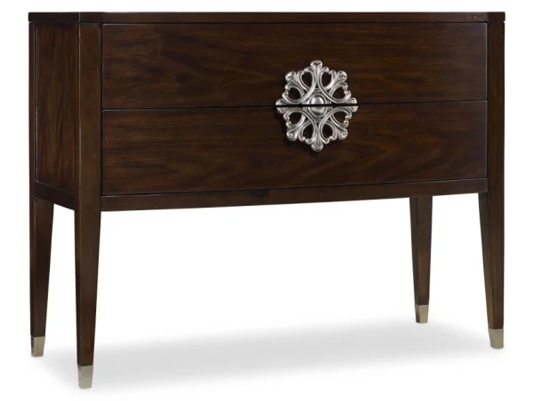 Melange Medallion Console Console Tables Brown