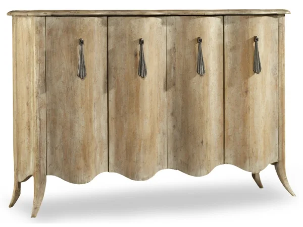 Melange Draped Credenza Accent Furniture Accent Furniture