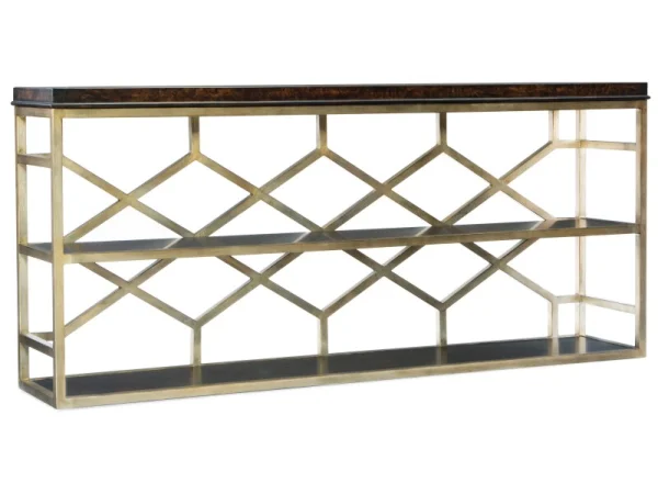 Melange Giles Console Table Console Tables Brown
