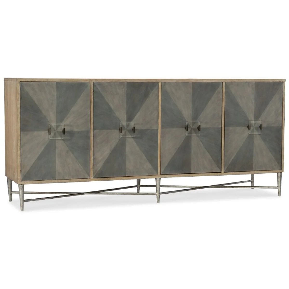 Melange Zola Four-Door Credenza Accent Furniture Accent Furniture 4