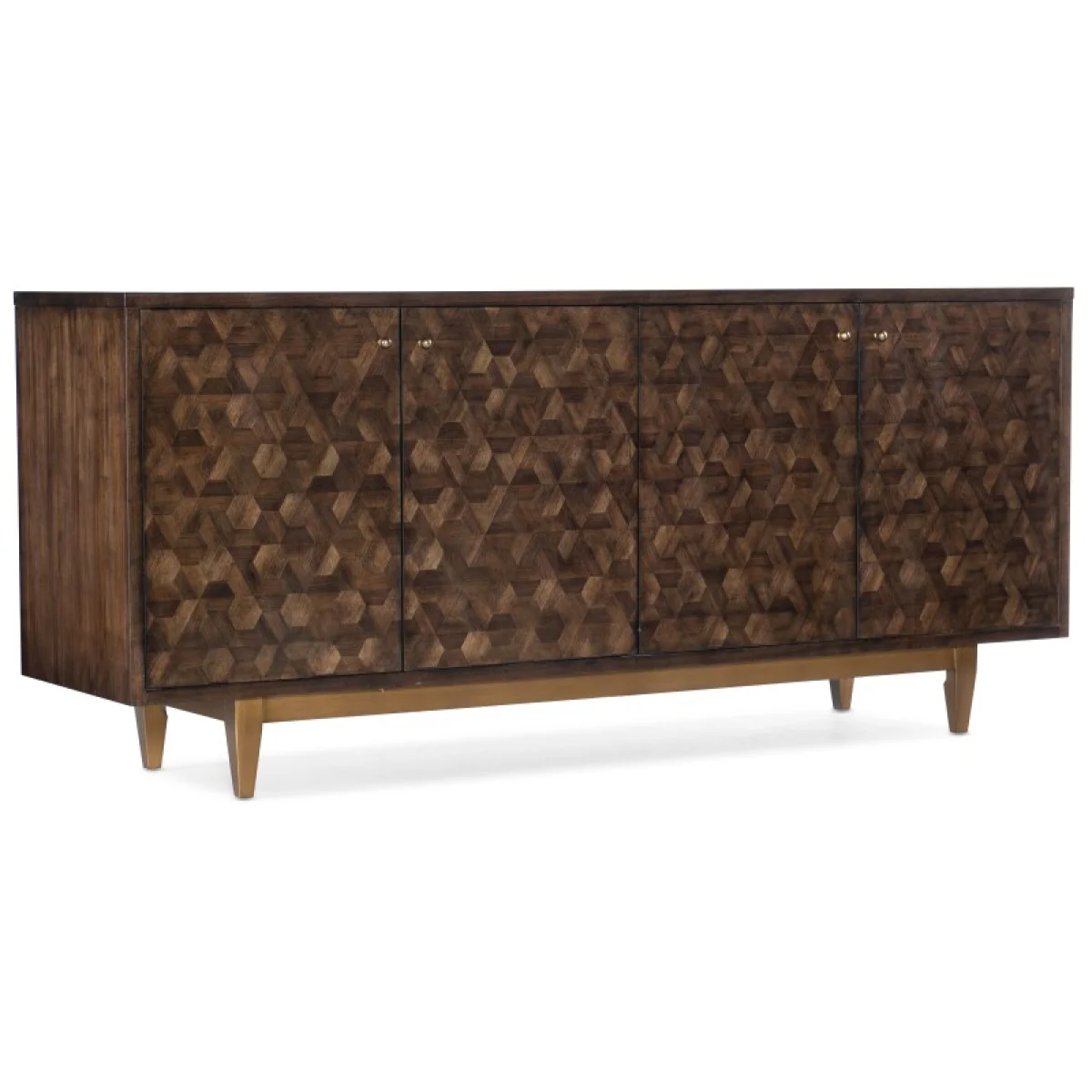 Melange Alpine Four-Door Credenza Accent Furniture Accent Furniture 4