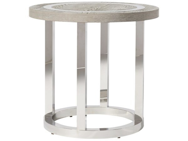 Modern Wyatt Round End Table
