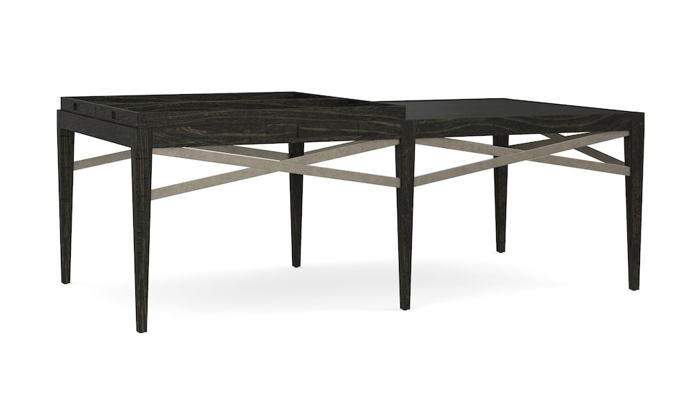 Woodridge Rectangular Cocktail Table Cavern Black