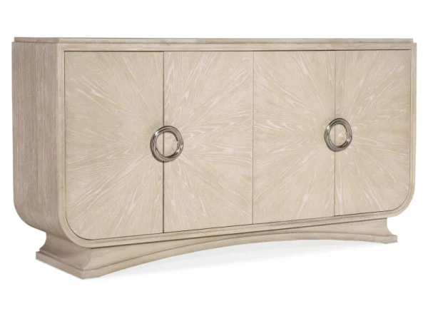 Nouveau Chic Buffet Dining Storage Brown