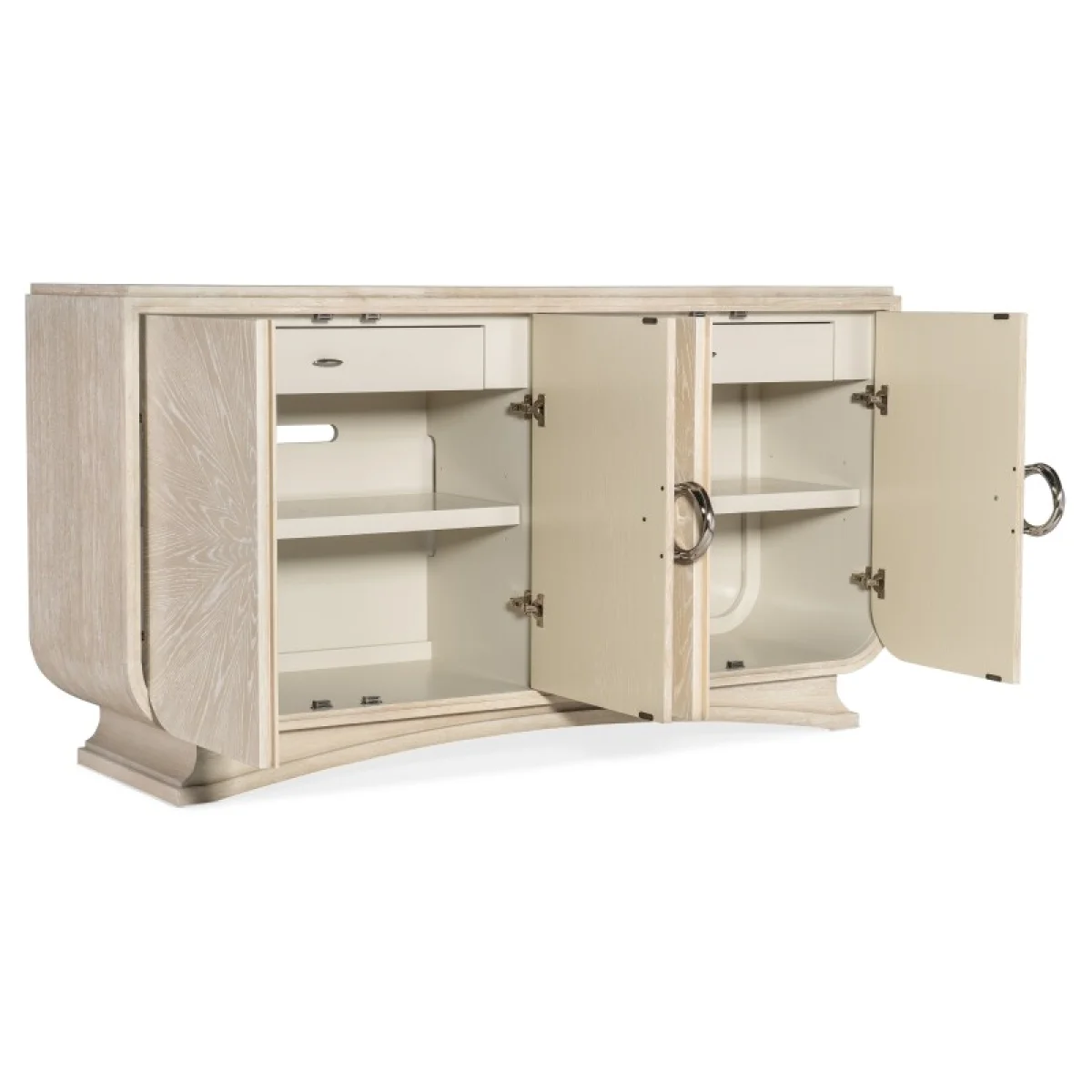 Nouveau Chic Buffet Dining Storage Brown 6