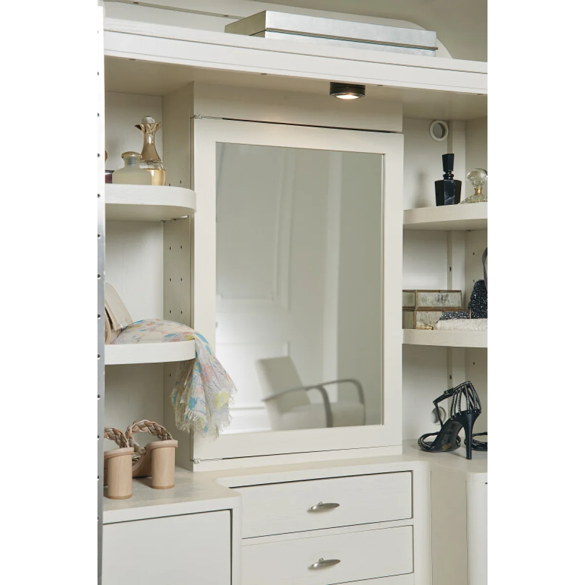 Nouveau Chic Wardrobe Dressers Brown 8