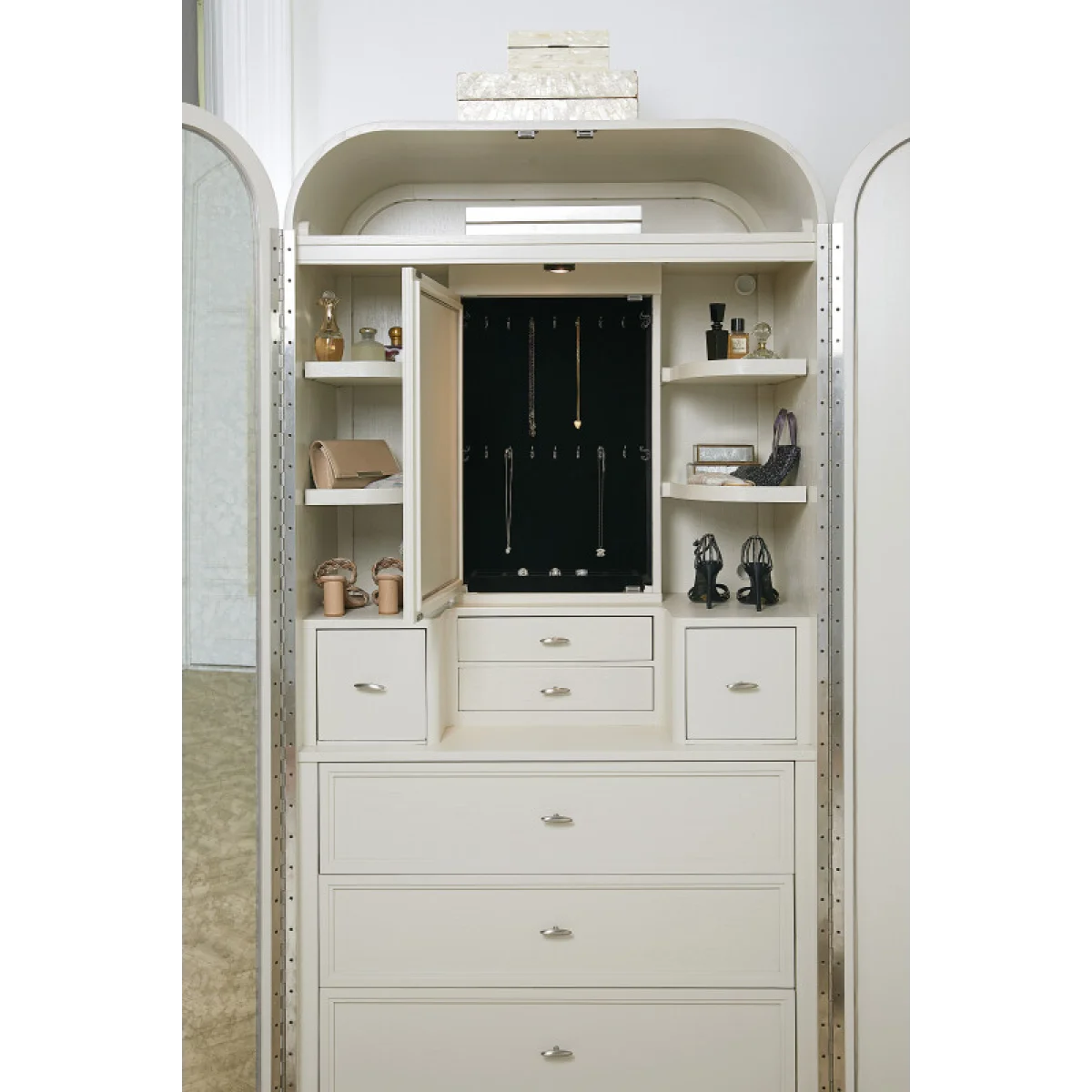 Nouveau Chic Wardrobe Dressers Brown 9