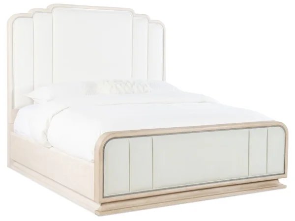 Bedroom Nouveau Chic 6/0-6/6 Upholstered Footboard Bed Parts Bed Parts