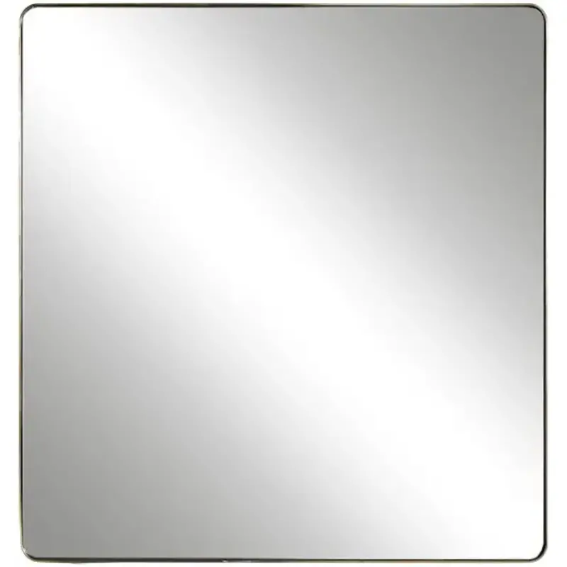 Modern Charcoal Accent Mirror