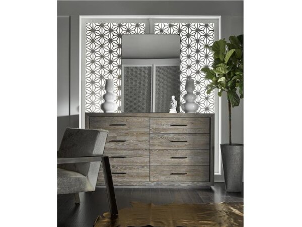 Accent Mirror Brushed Brass - Image 2