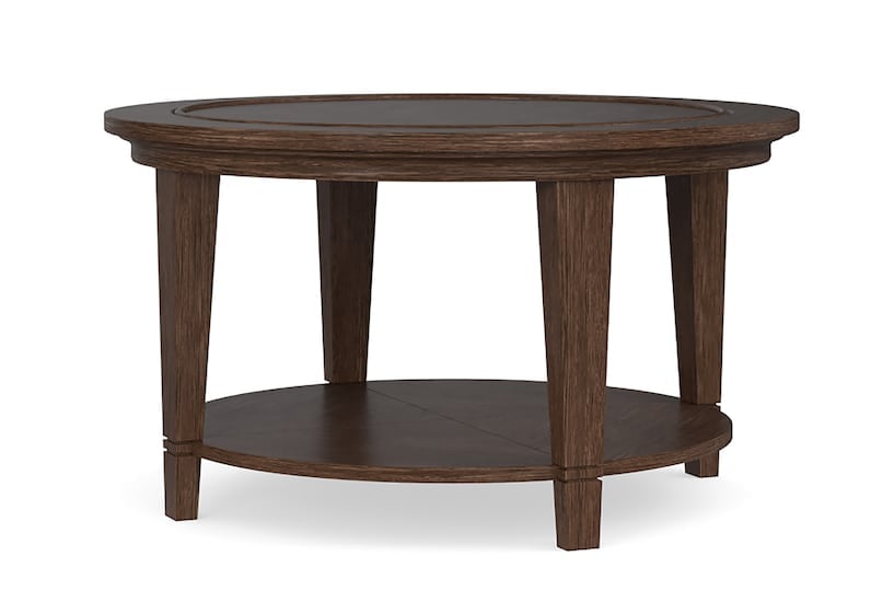 Lewiston Wood Top Round Cocktail Table