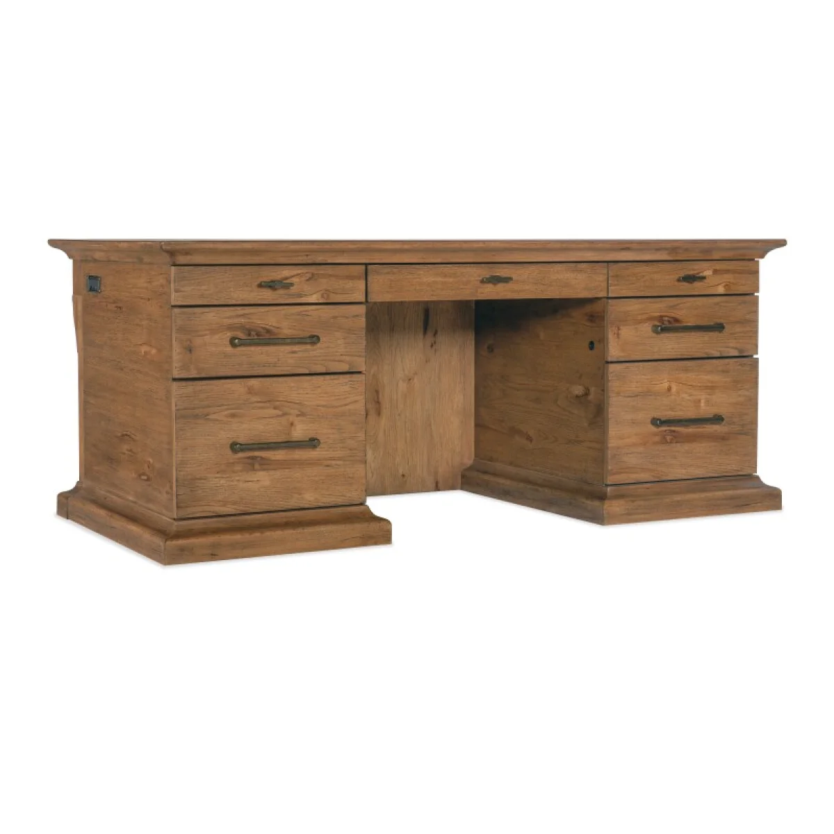 Big Sky Executive Desk Desks Brown 4