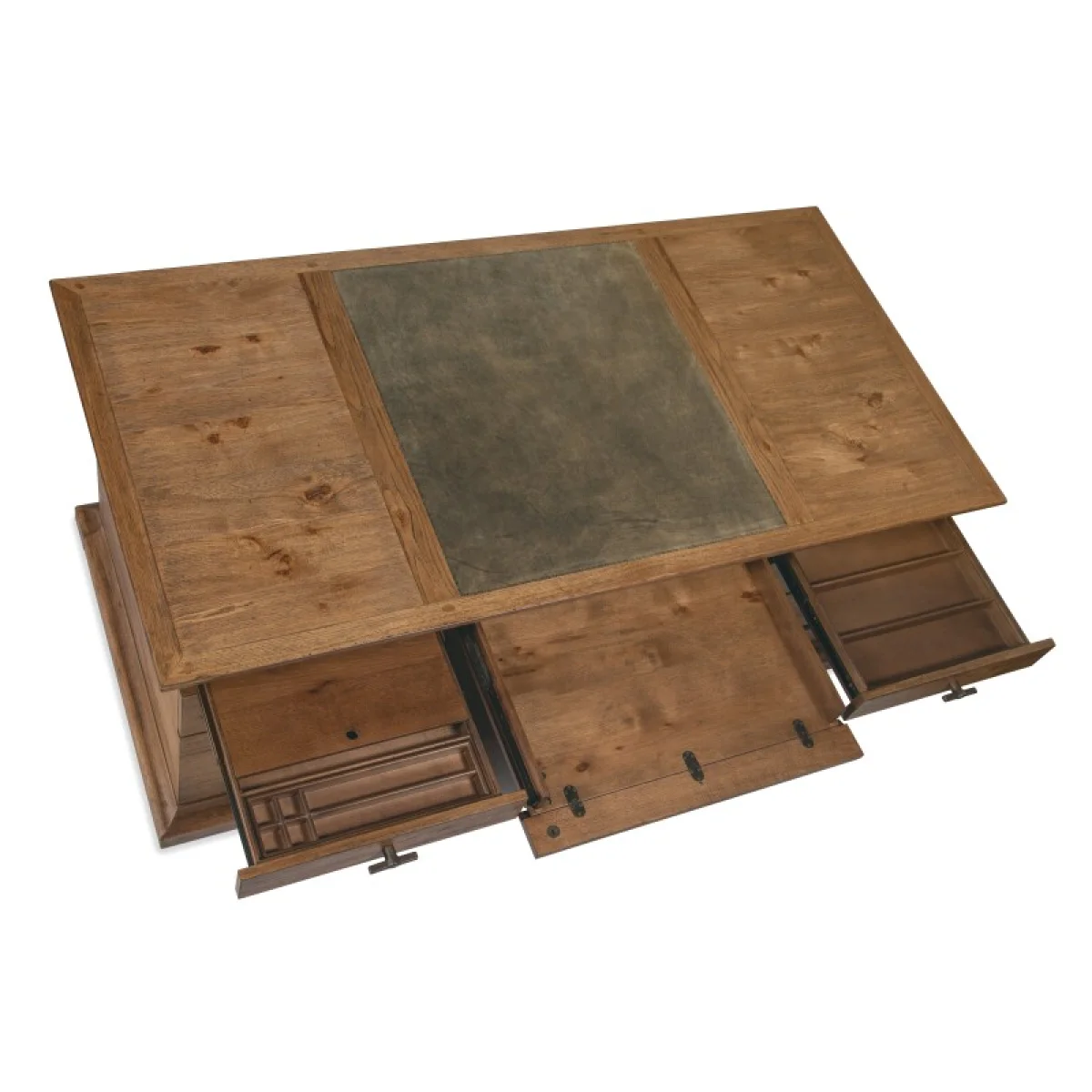 Big Sky Executive Desk Desks Brown 8