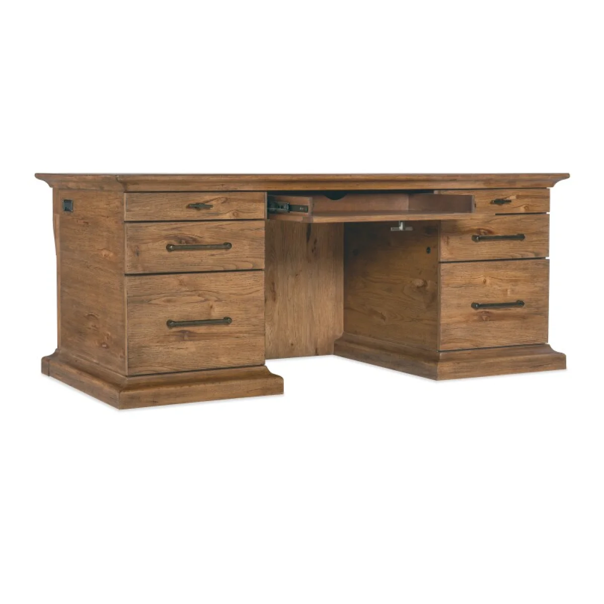 Big Sky Executive Desk Desks Brown 9