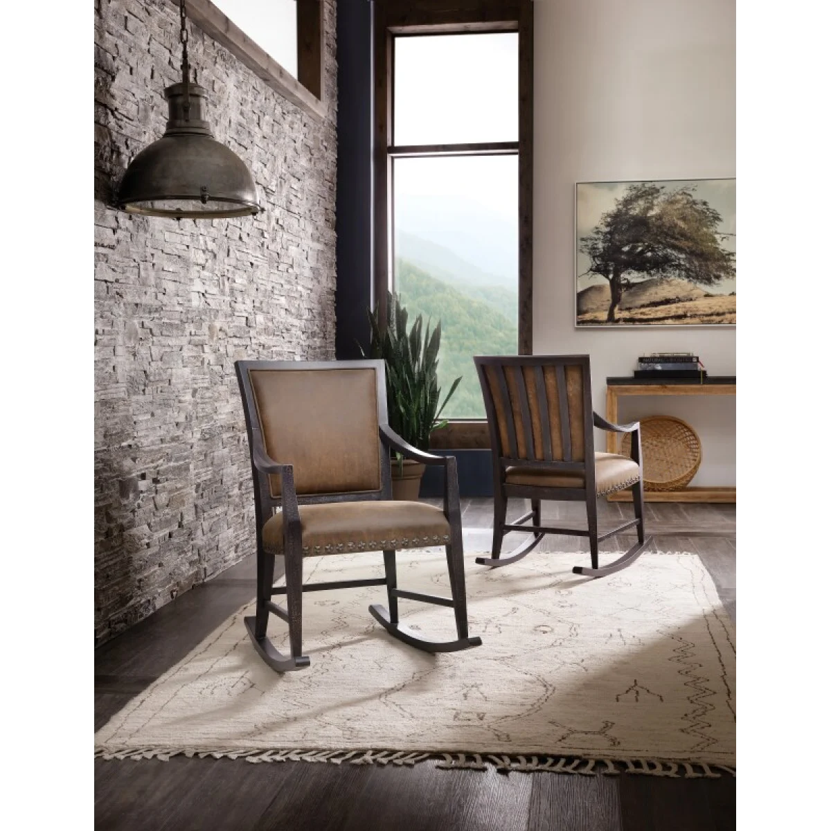 Big Sky Rocking Chair Chairs Brown 8