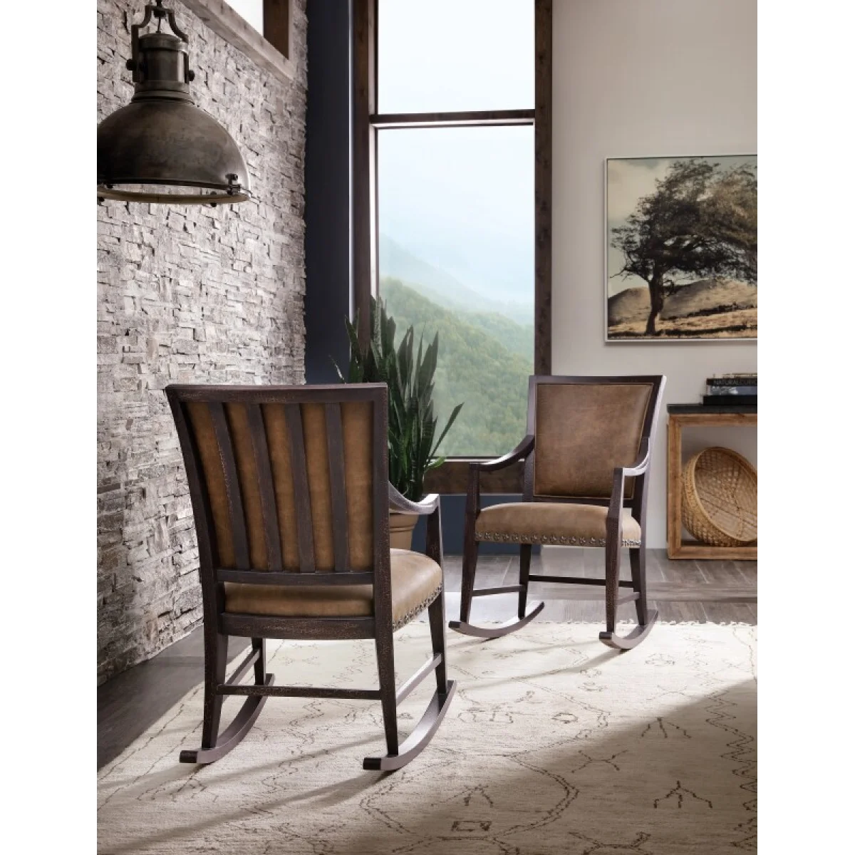 Big Sky Rocking Chair Chairs Brown 9