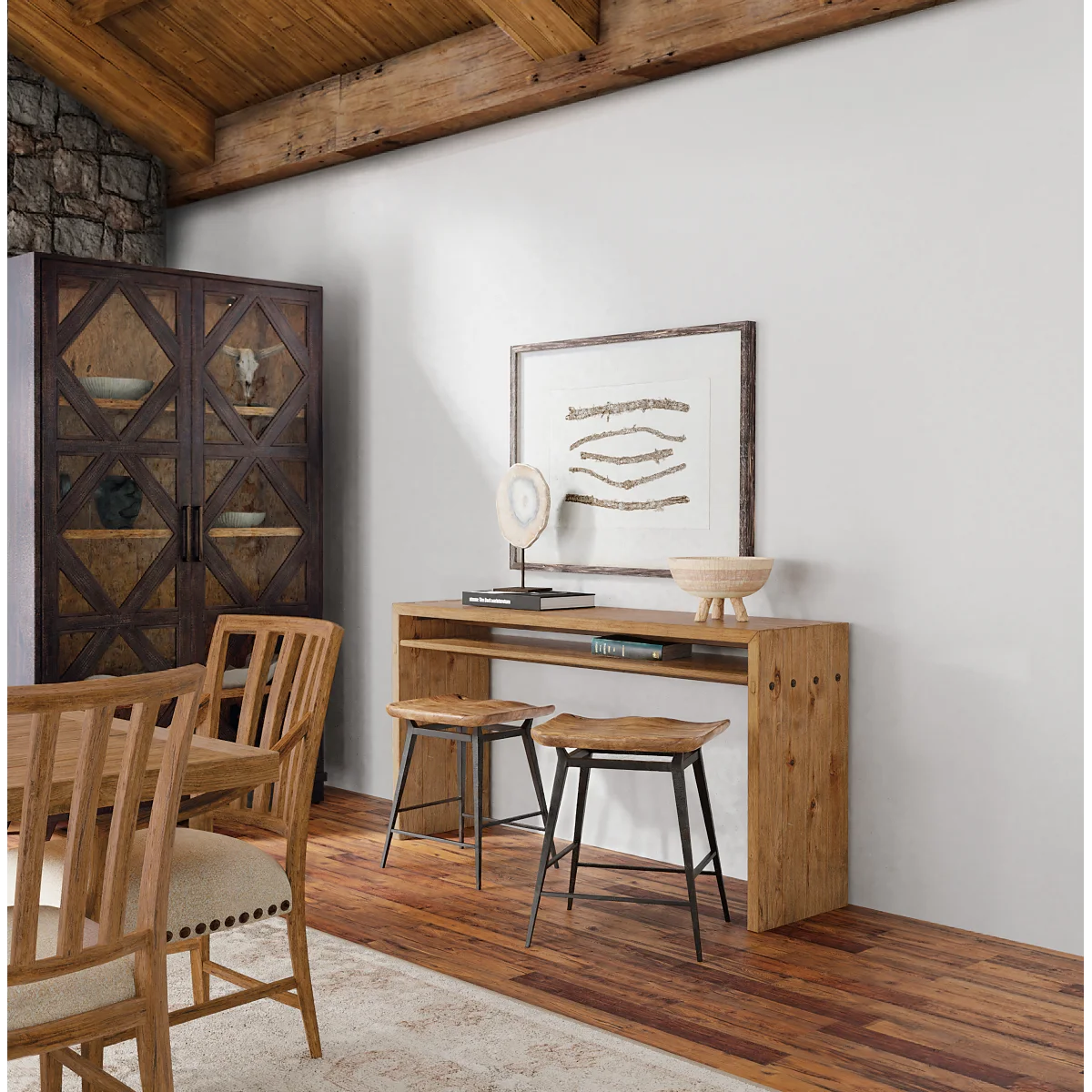 Big Sky Console Table Console Tables Brown 13