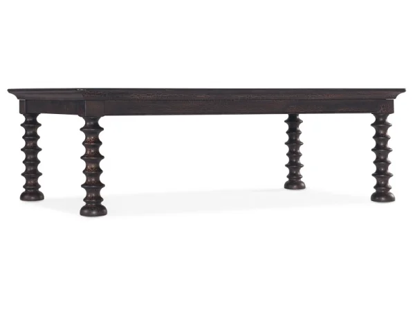 Big Sky Turned Leg Cocktail Table Cocktail & Coffee Tables Blacks