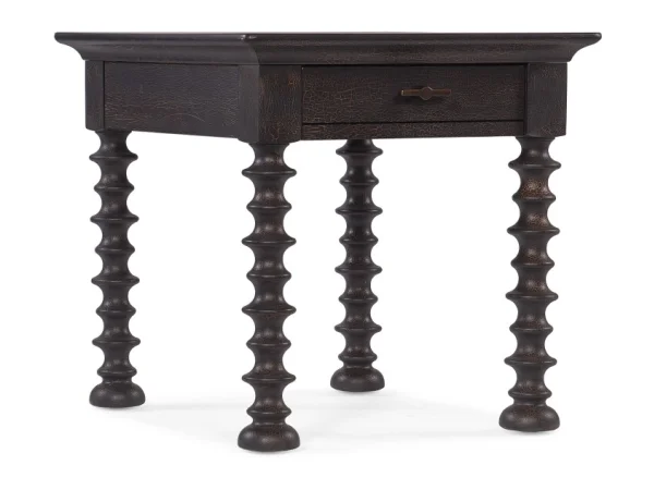 Big Sky Turned Leg End Table End tables black