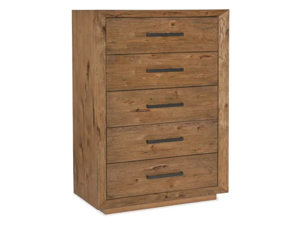 Big Sky Five Drawer Chest Chests Brown