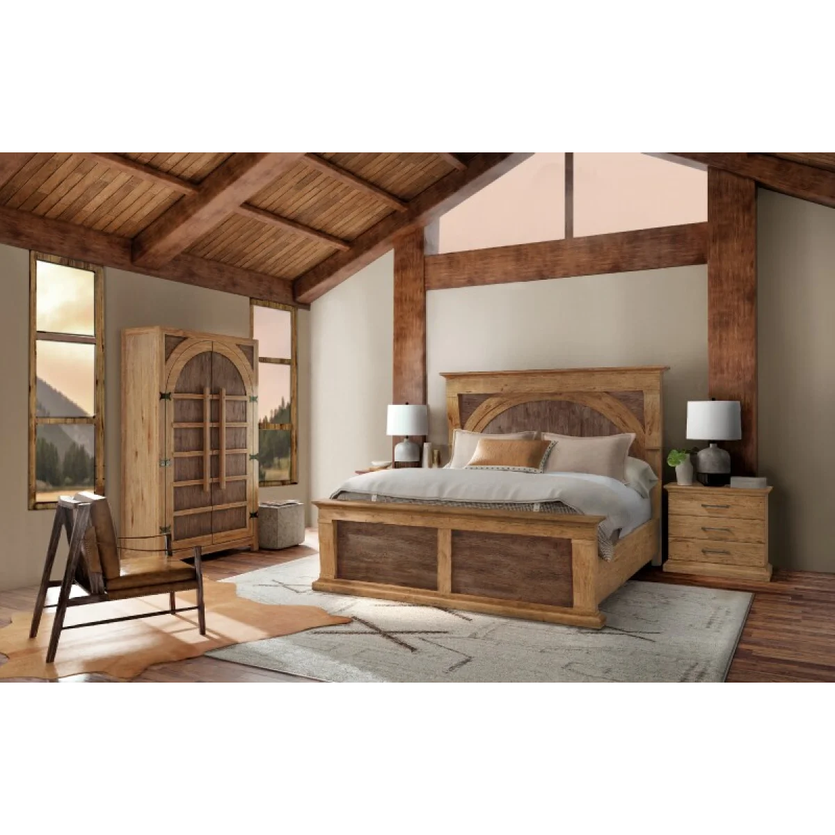 Big Sky Wardrobe Dressers Brown 12