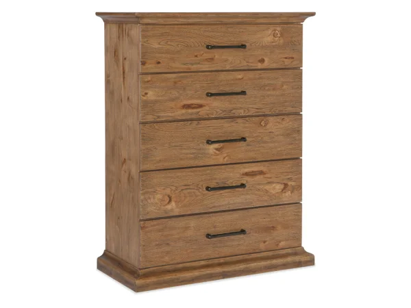 Big Sky Five Drawer Chest Chests Brown