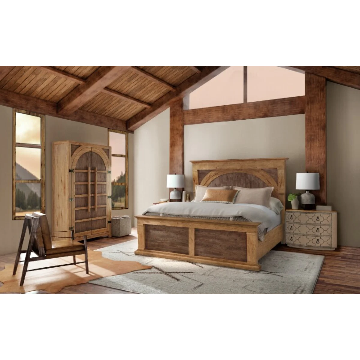 Big Sky Three Drawer Chest Chests Brown 8