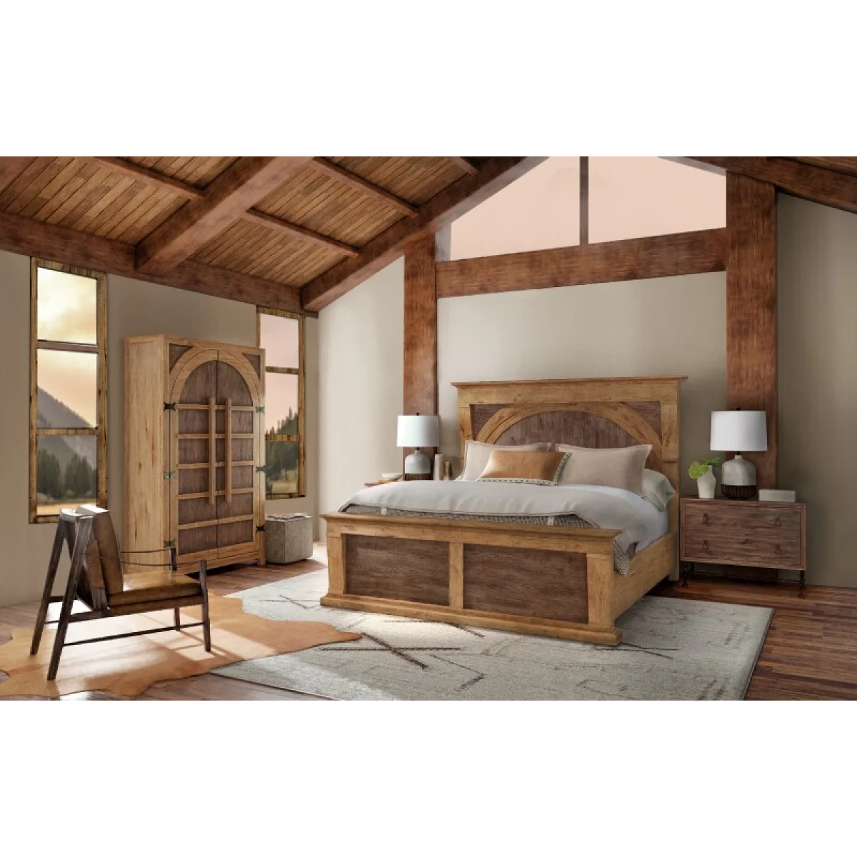 Big Sky Cal King Corbel Bed Beds Beds 7