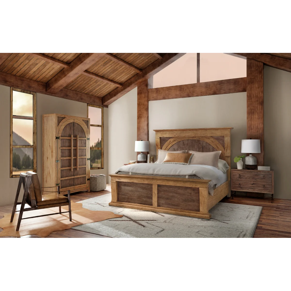 Big Sky King Corbel Bed Beds Beds 7