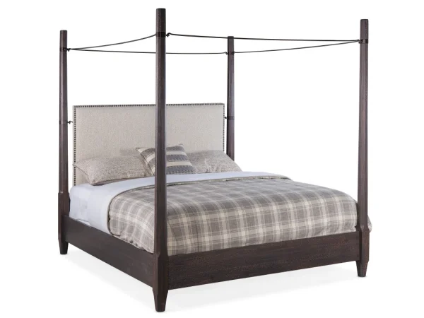 Big Sky Cal King Poster Bed withcanopy Beds Beds