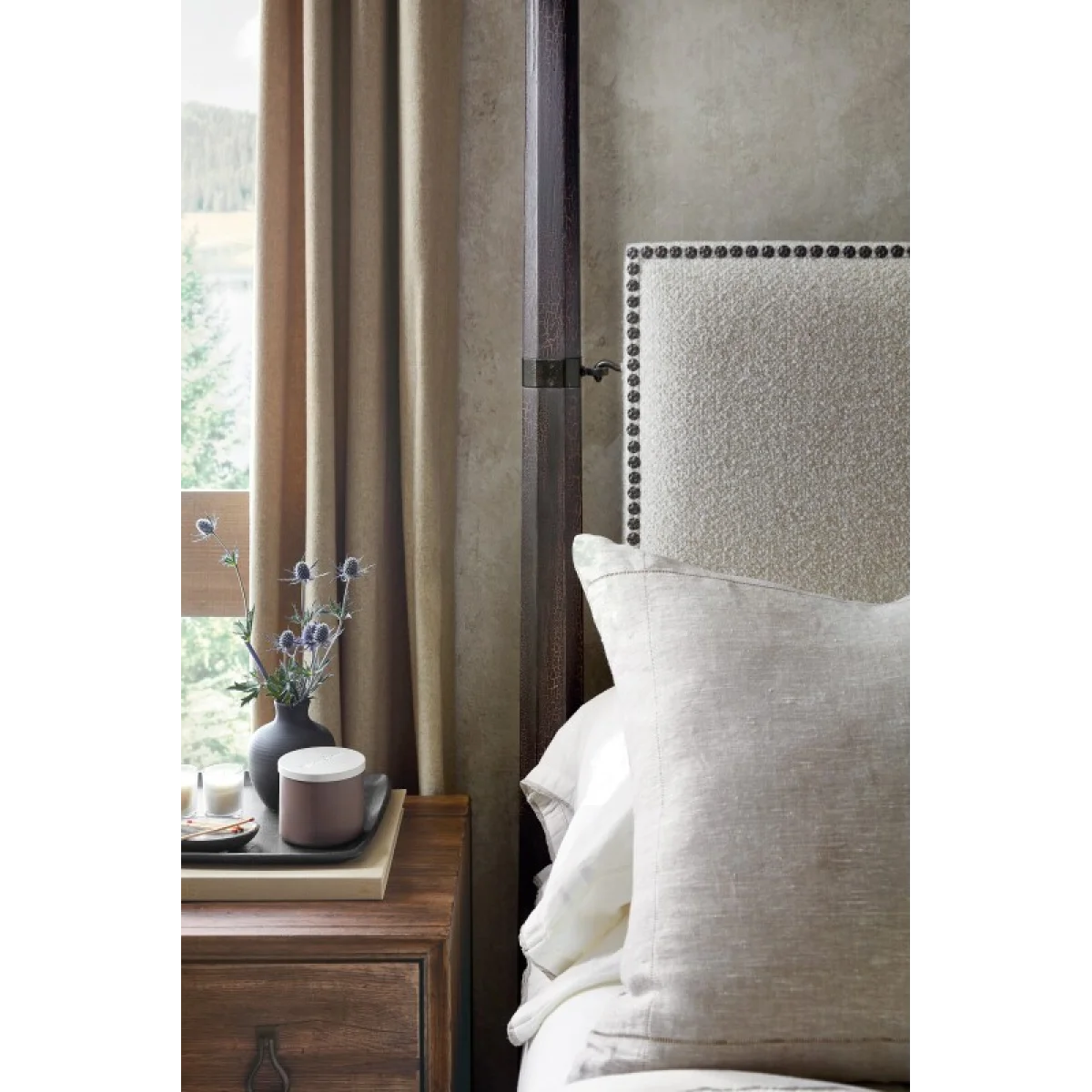 Big Sky Cal King Poster Bed withcanopy Beds Beds 8